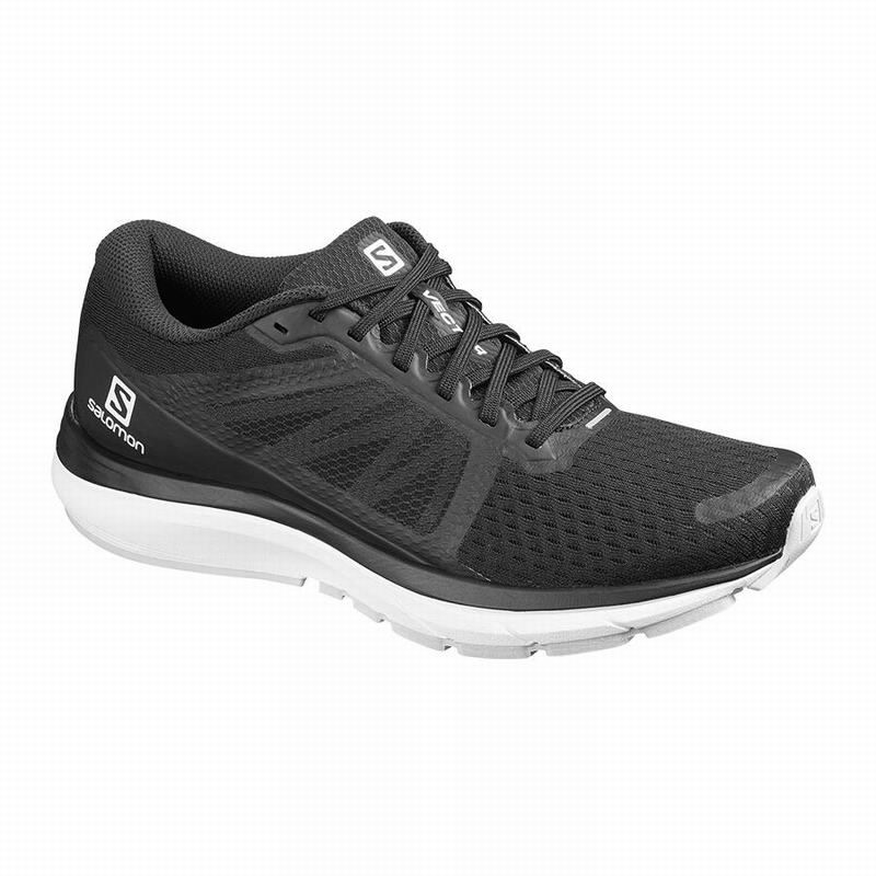 SALOMON VECTUR Philippines - Men's Running Shoes - Black/White | 429518-PYS